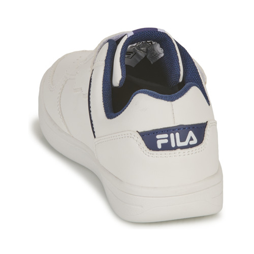 Fila - C. COURT VELCRO KIDS - Blanc / Bleu