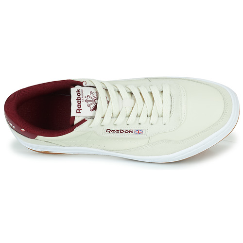 Reebok Classic - COURT PEAK - Beige / Bordeaux