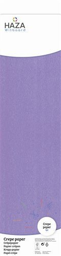 Lila Crepe Papier 2,5m