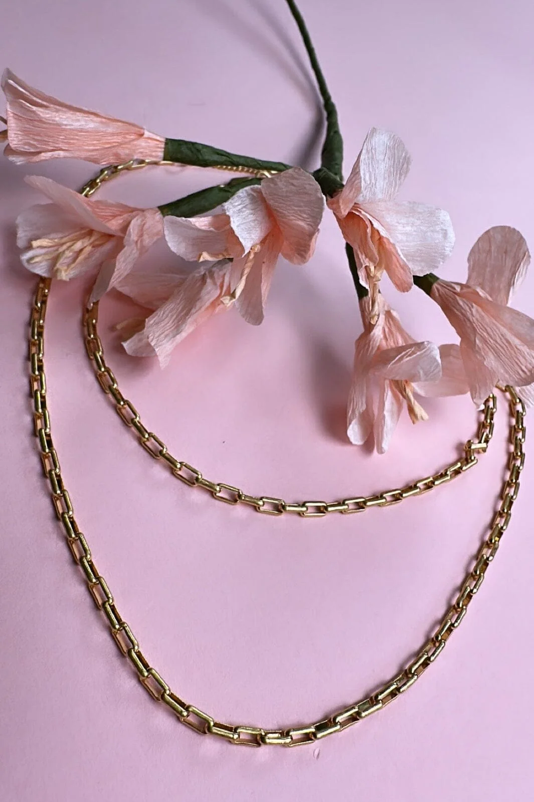 Mellow Moon Link chain Necklace