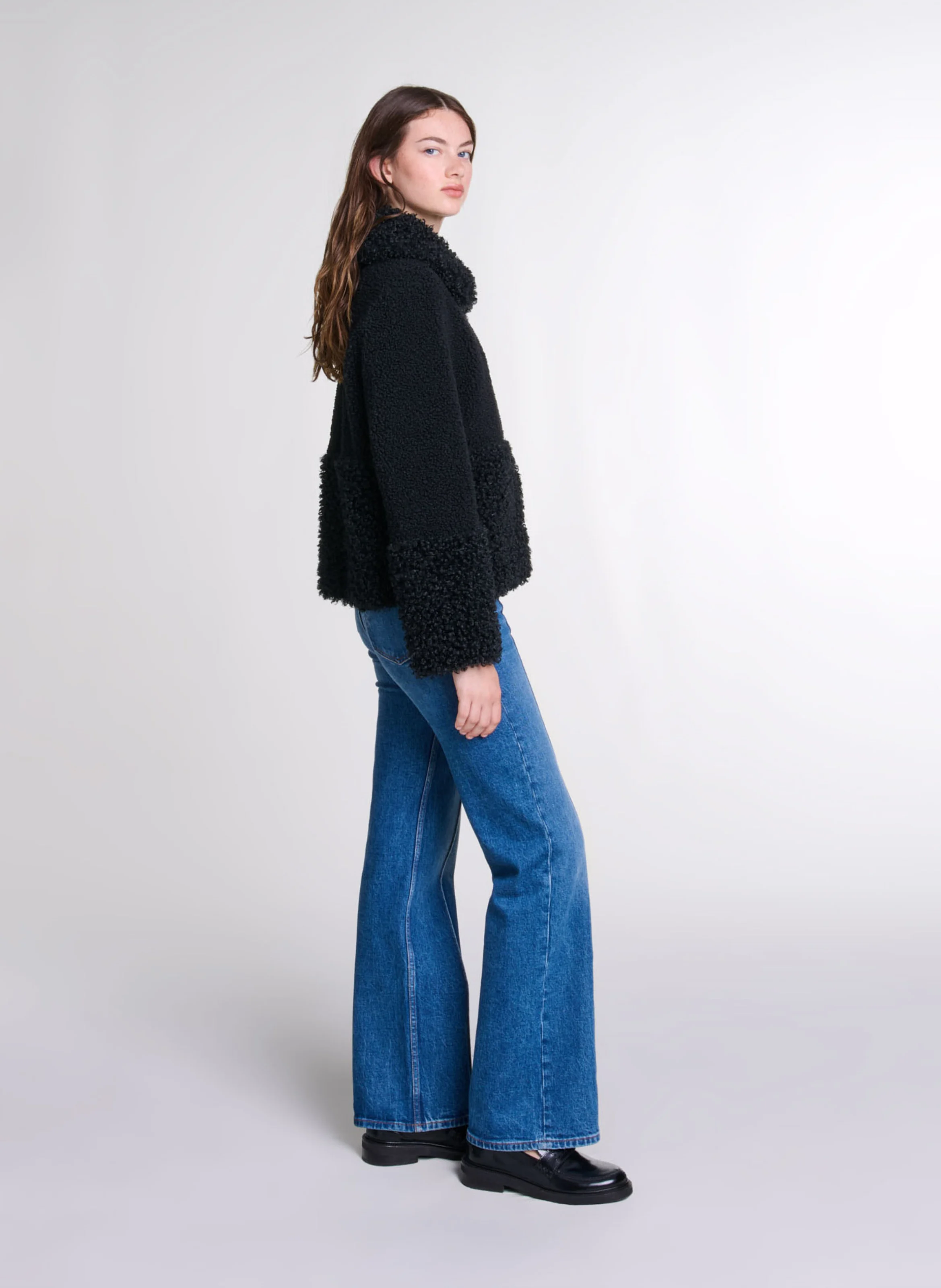 Veste droite | Noir