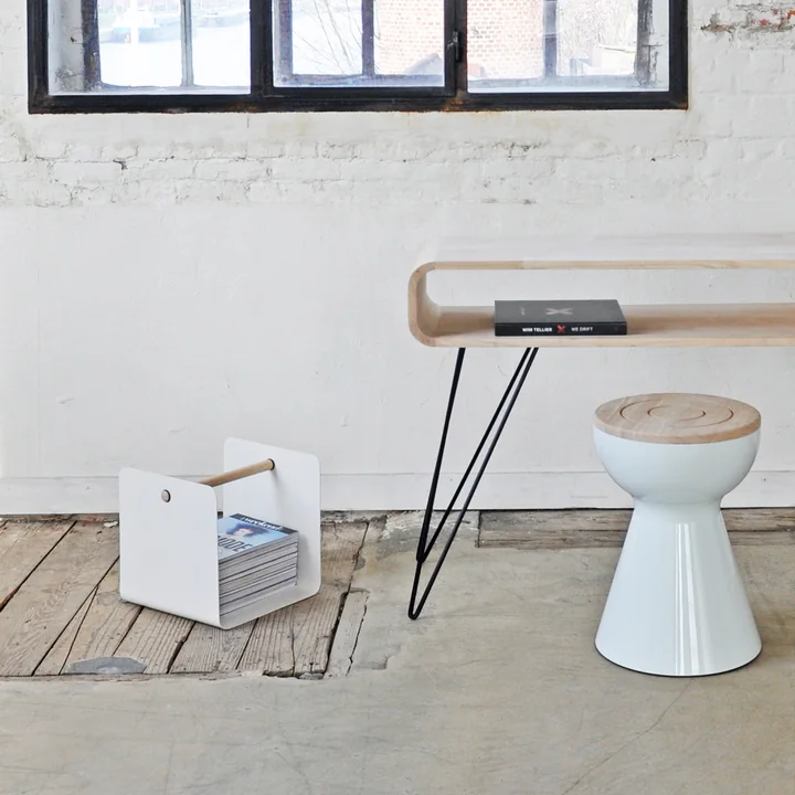 XLBoom - Metro Sofa Table, Holz / schwarz