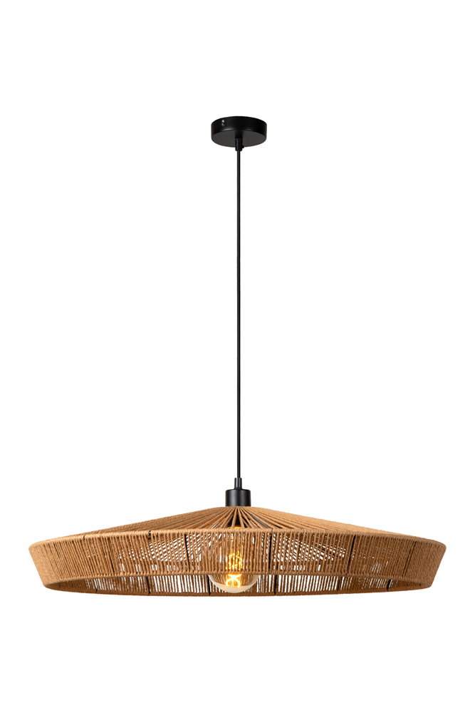 Lucide Yunkai hanglamp 70cm E27 rotan