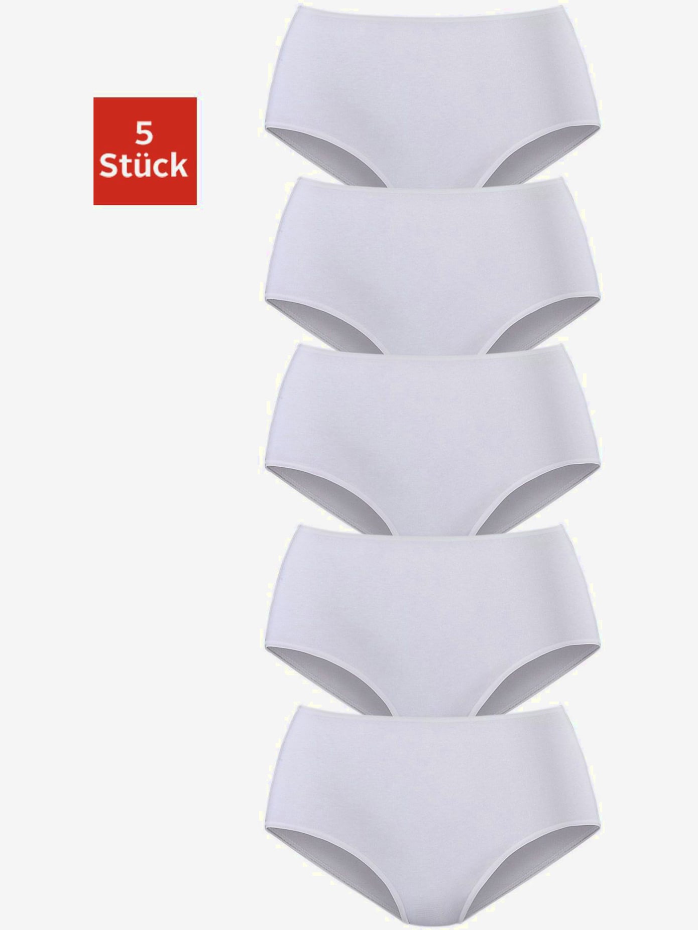 Slips lot de 5 panties pratique