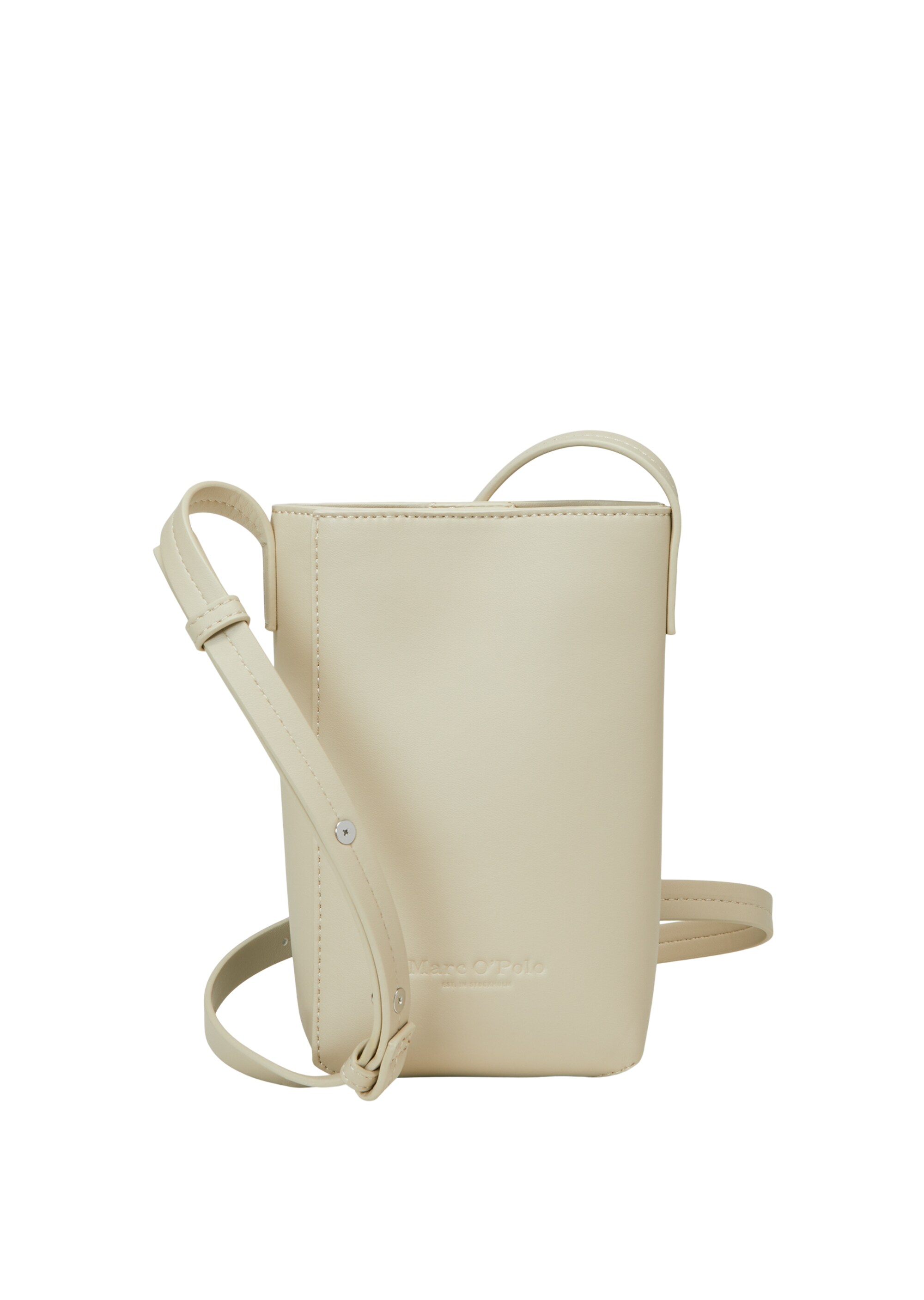 Smartphone-Tasche aus einer Lederalternative aus recyceltem Polyester
