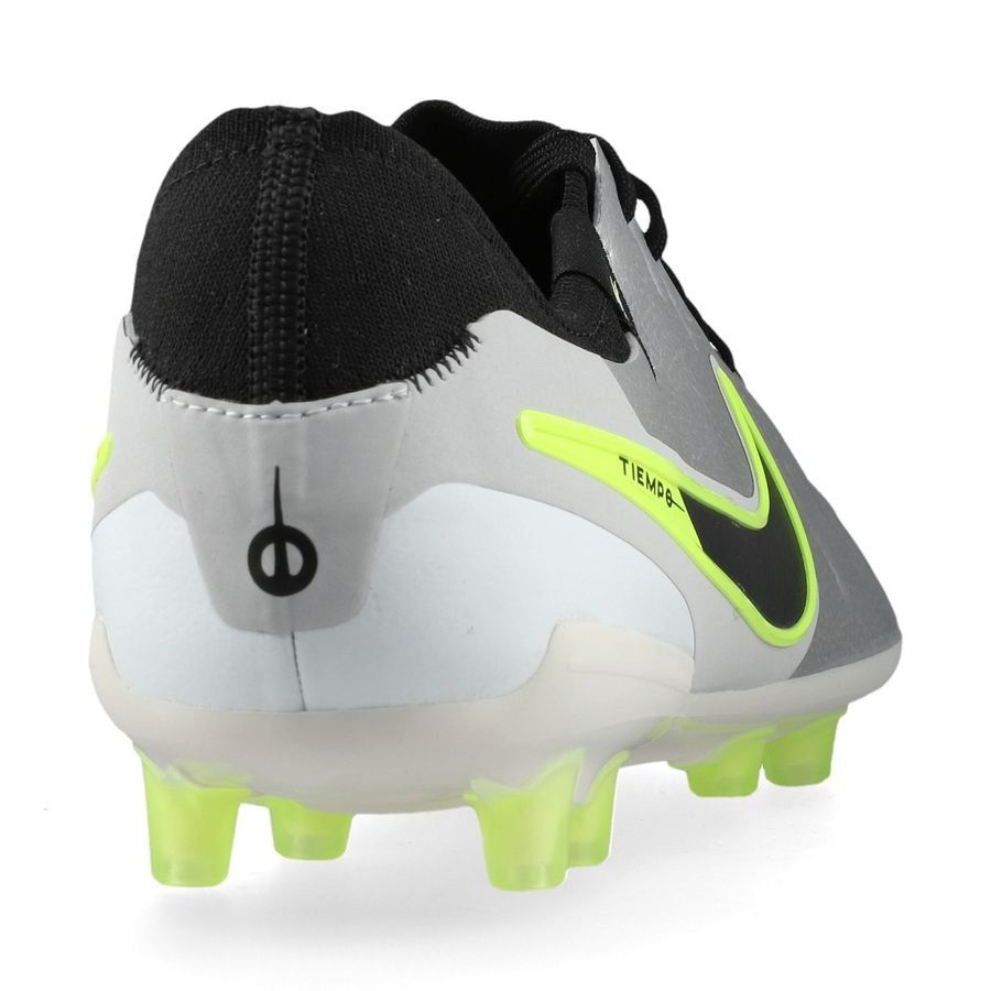 Nike Tiempo Legend 10 Pro AG-PRO Mad Voltage - Argenté/Noir/Jaune Fluo
