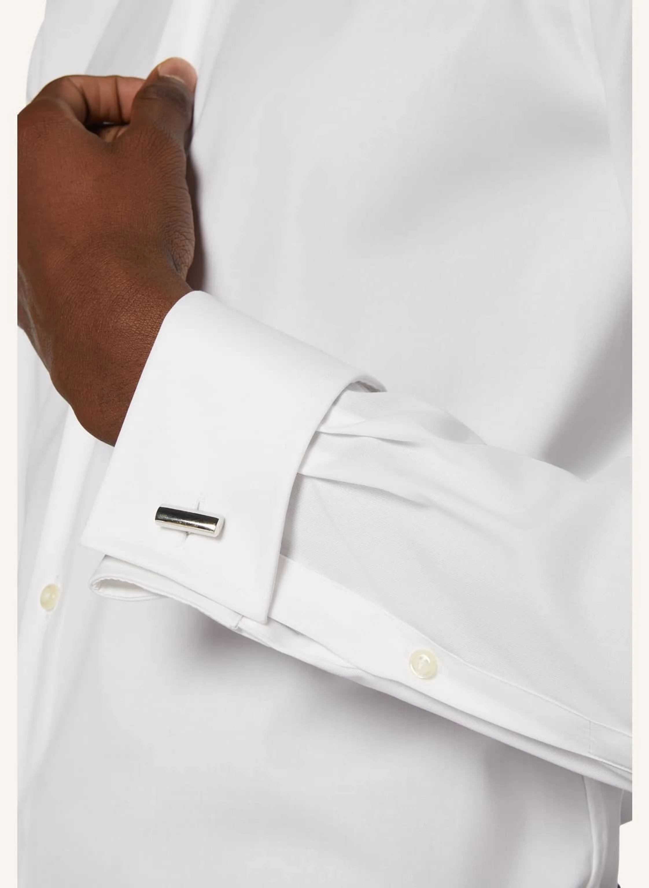 BOGGI MILANO Smoking-Hemd Slim Fit