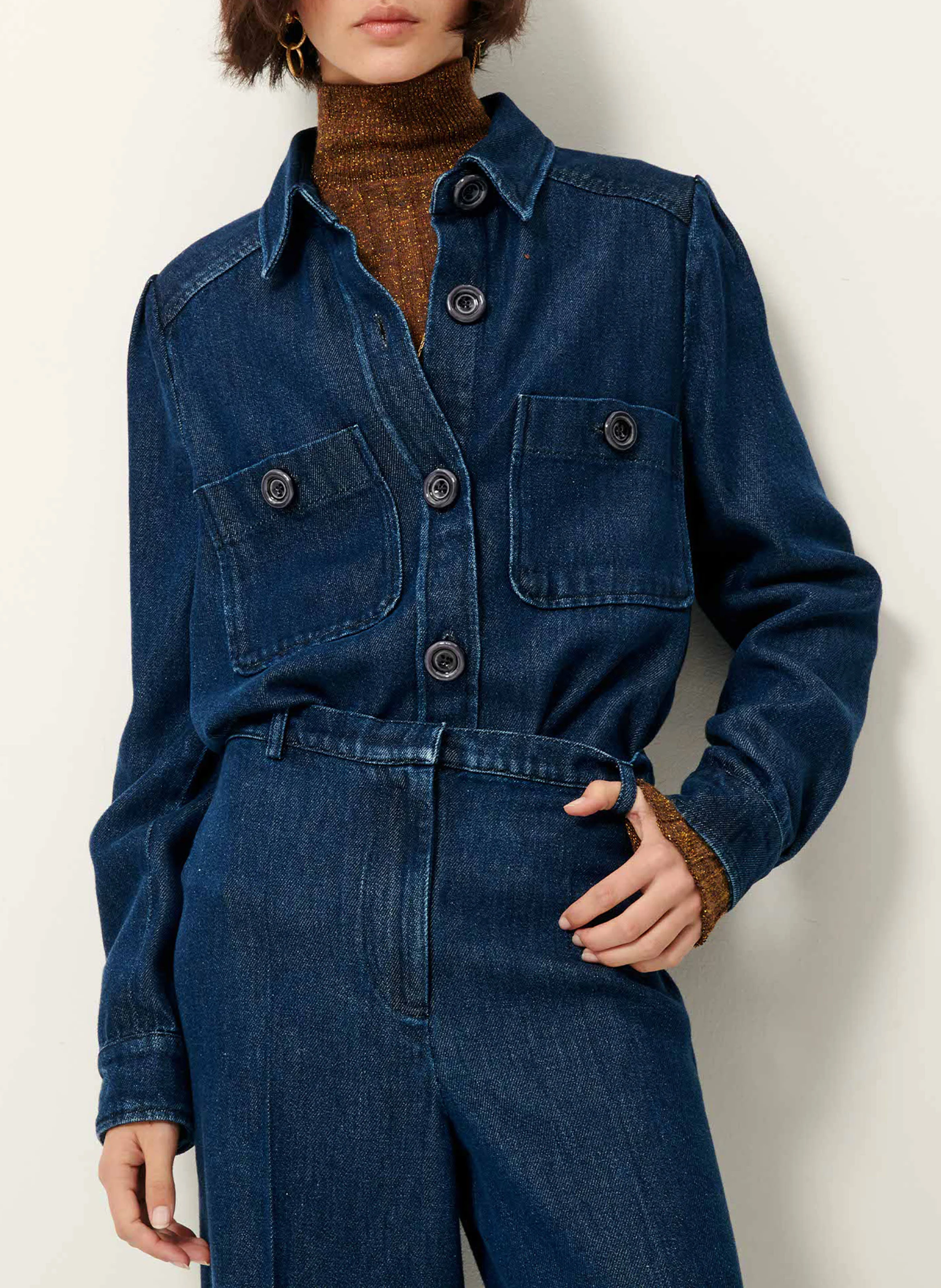 THEO - Chemise col classique| Bleu