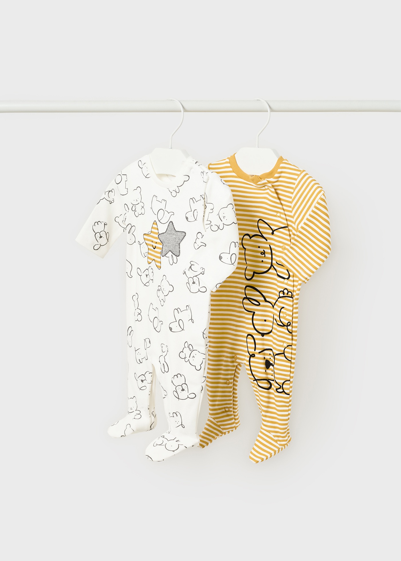 Conjunto de 2 pijamas Better Cotton para recém-nascidos