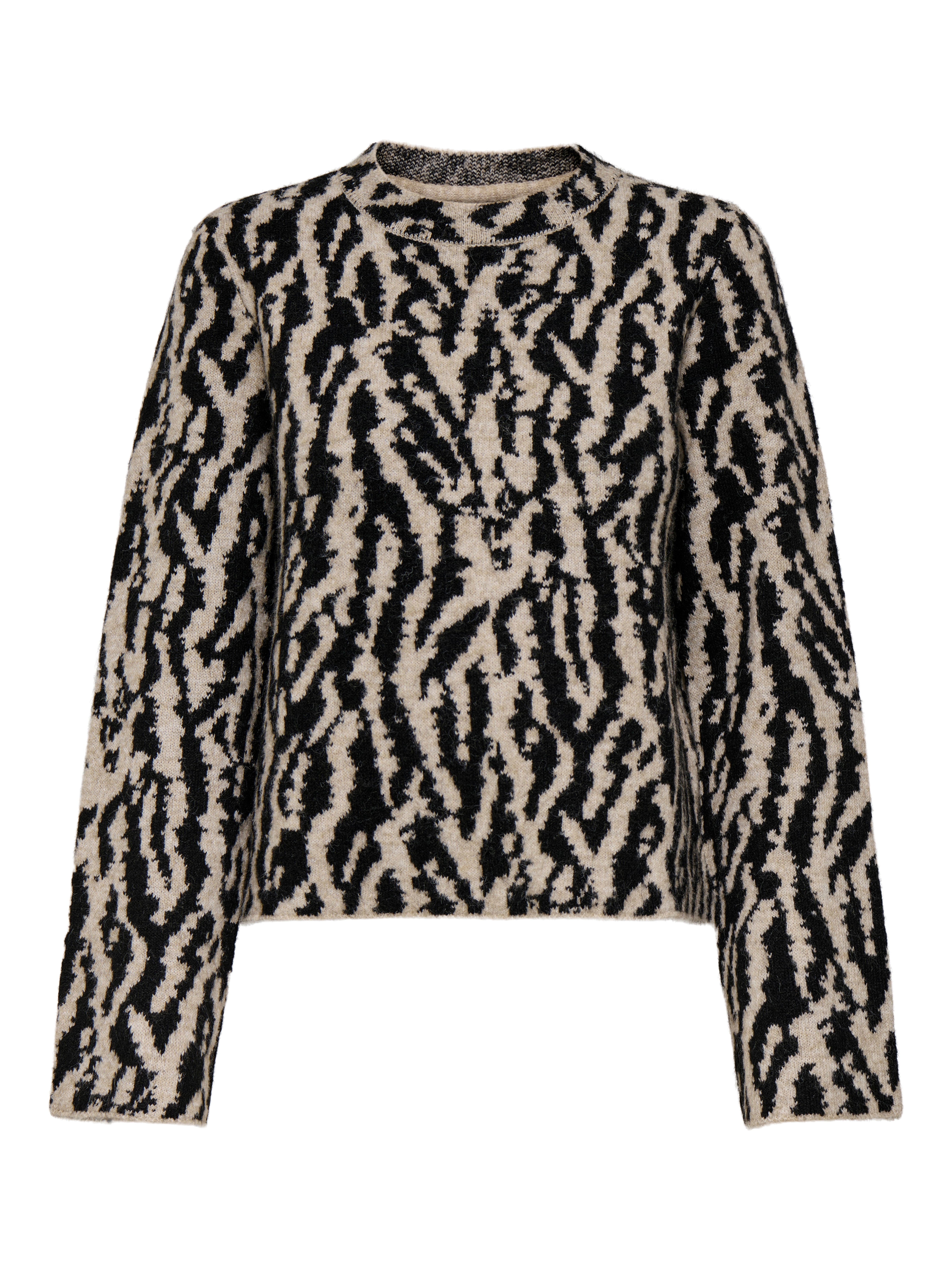 JDYEVA Strickpullover Simply Taupe