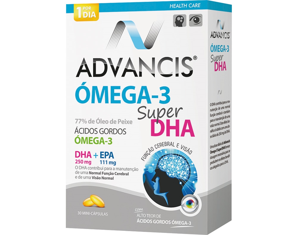 SUPLEMENTO ADVANCIS OMEGA 3 SUPER DHA 30 CAPSULAS