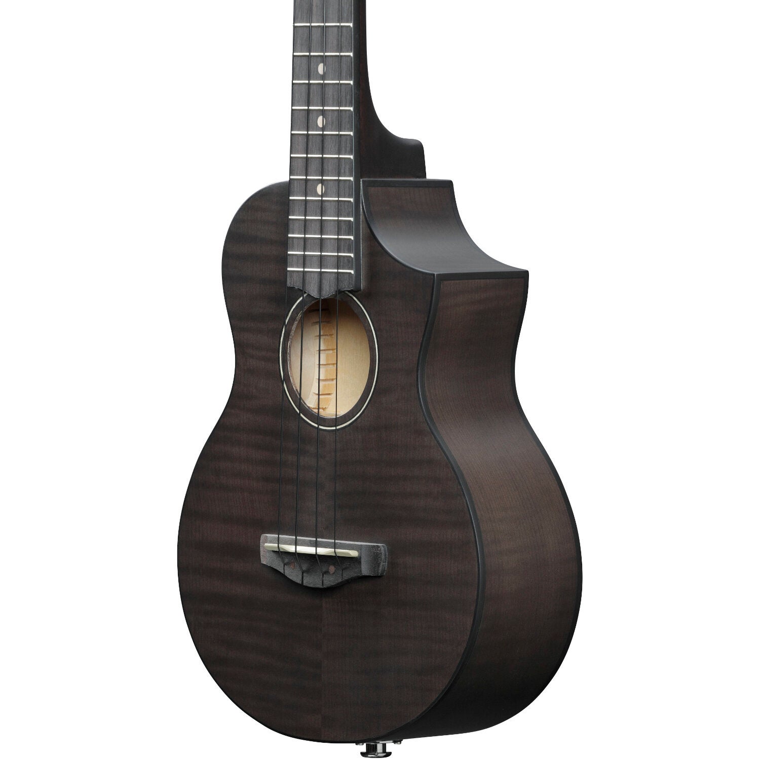 Ibanez UEW12E Black Ice Flat elektrisch-akoestische concert ukelele