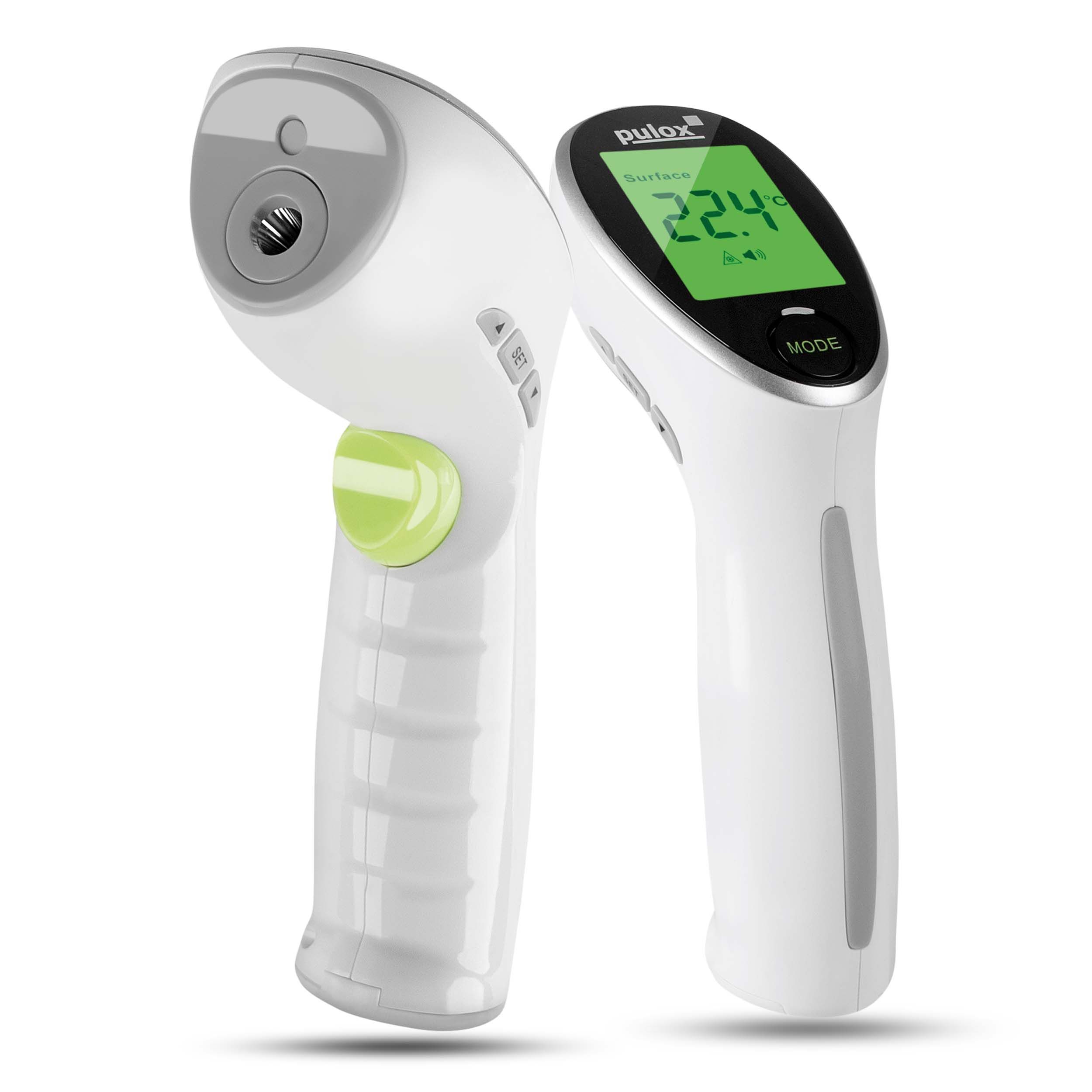 Pulox 2-in-1 Infrarot Fieberthermometer und Oberflächenthermometer