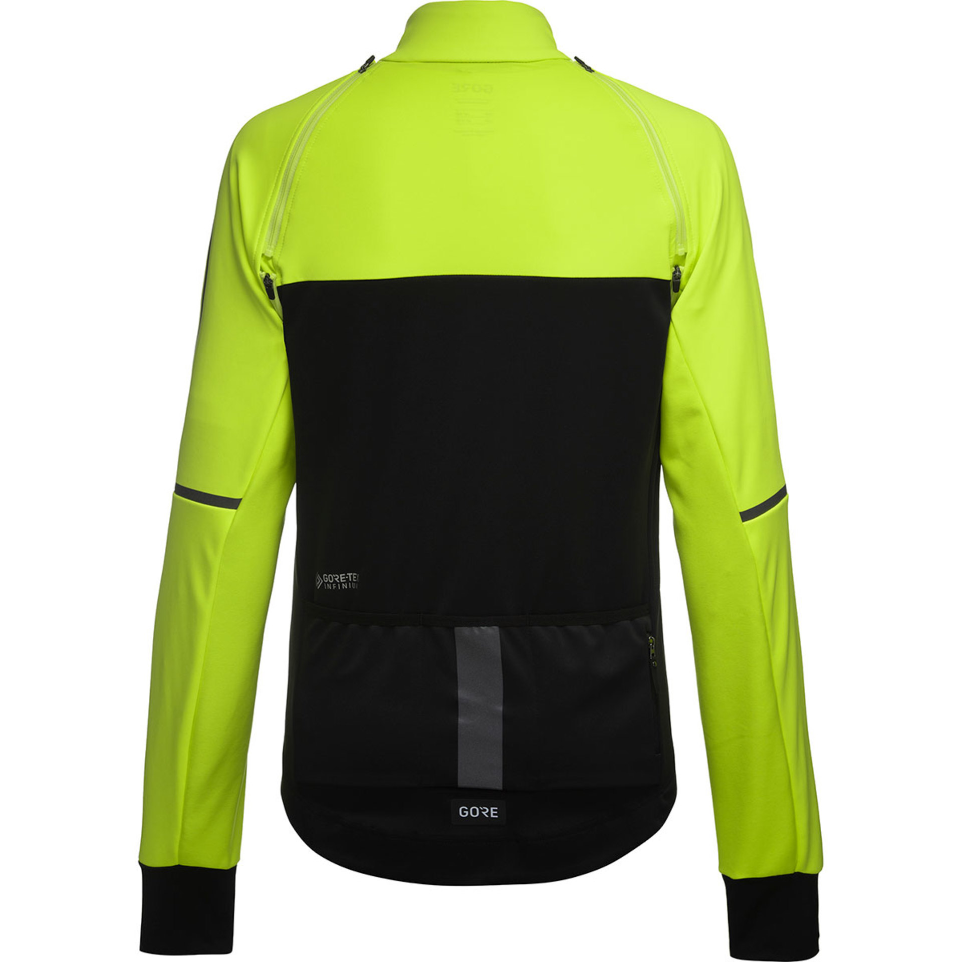 GORE Wear Phantom Fietsjack Zwart/Geel Dames