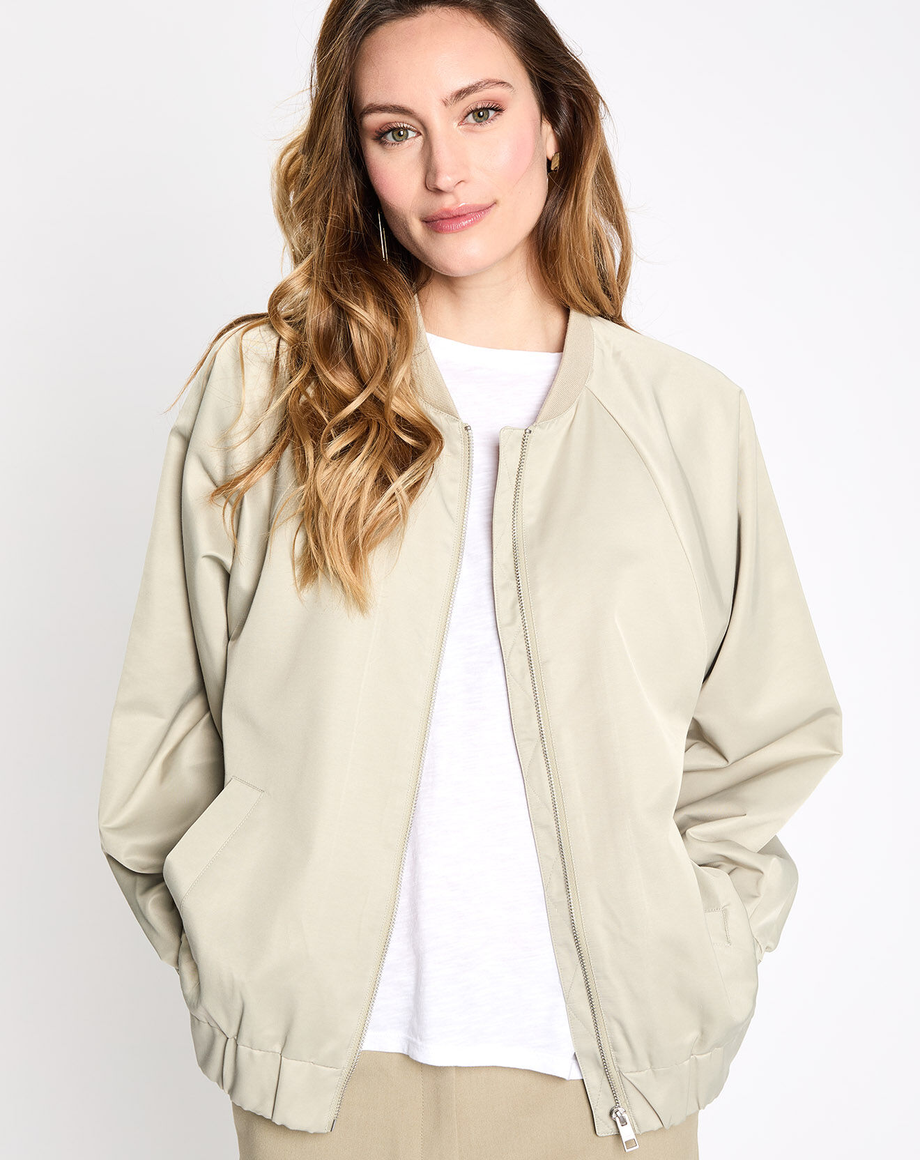 Esprit Bombers léger beige