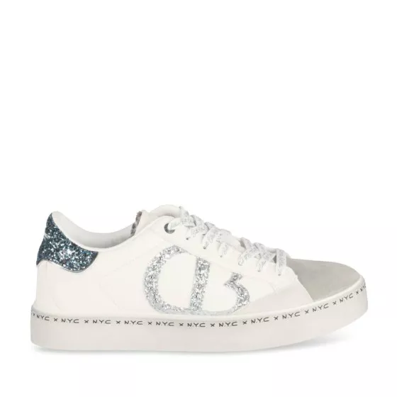 Baskets BLANC COTTON BELT