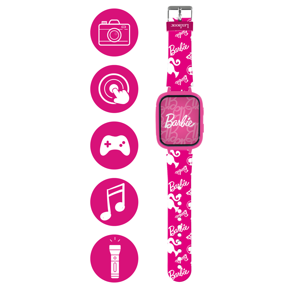 Lexibook - Barbie Kids Smartwatch med 8GB hukommelseskort
