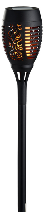 Fakler med solceller Ø9 x H58 cm 2-pk. - Garden