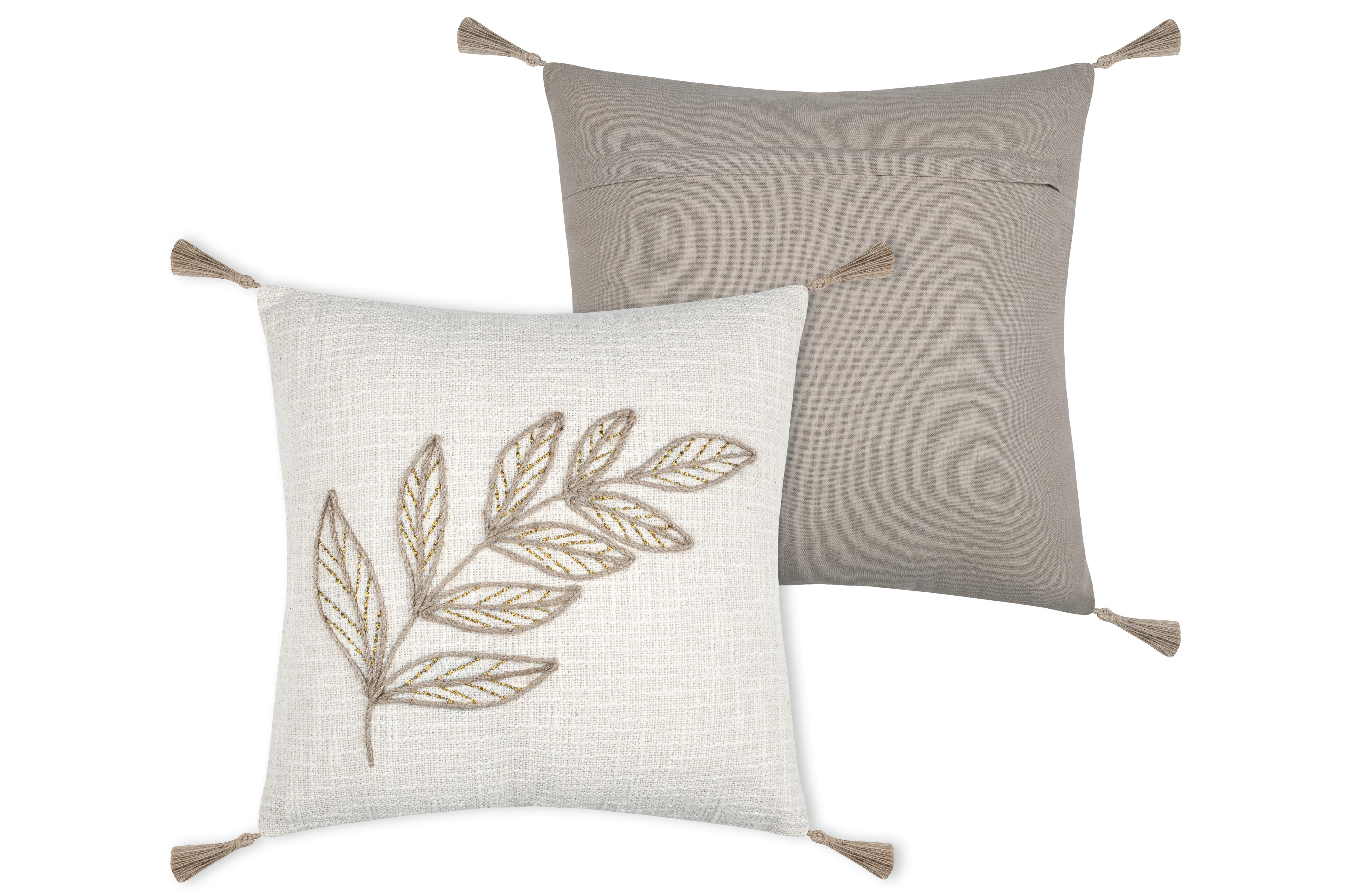 HEMERA COUSSIN 40X40CM ECRU