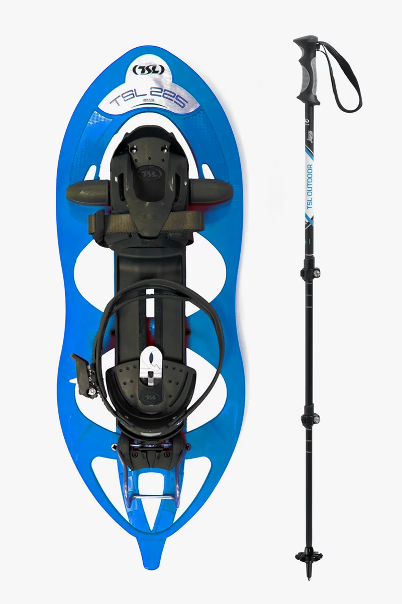 TSL Pack 225 Evo Schneeschuh + Stock