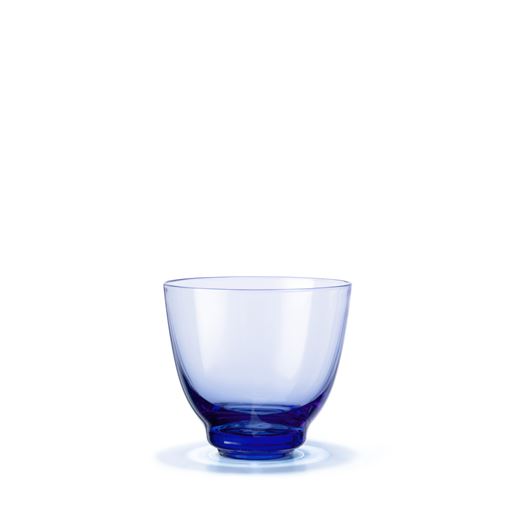 Holmegaard Flow Glas, Dark Blue, 35 cl