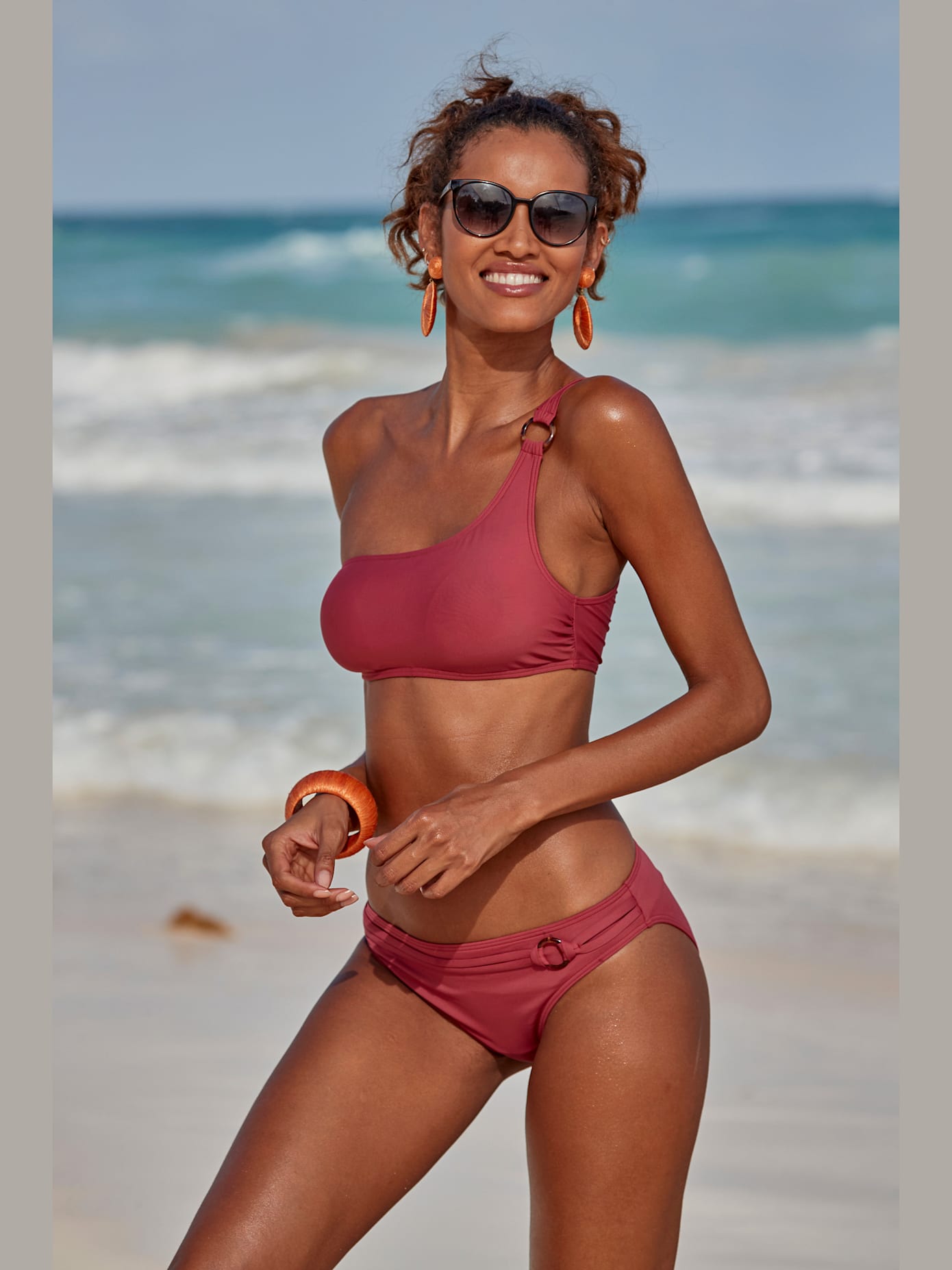 Haut de bikini bustier bonnets amovibles