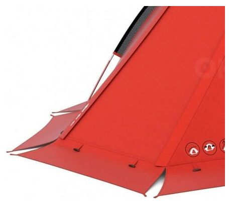Tente Husky Flame 2 rouge