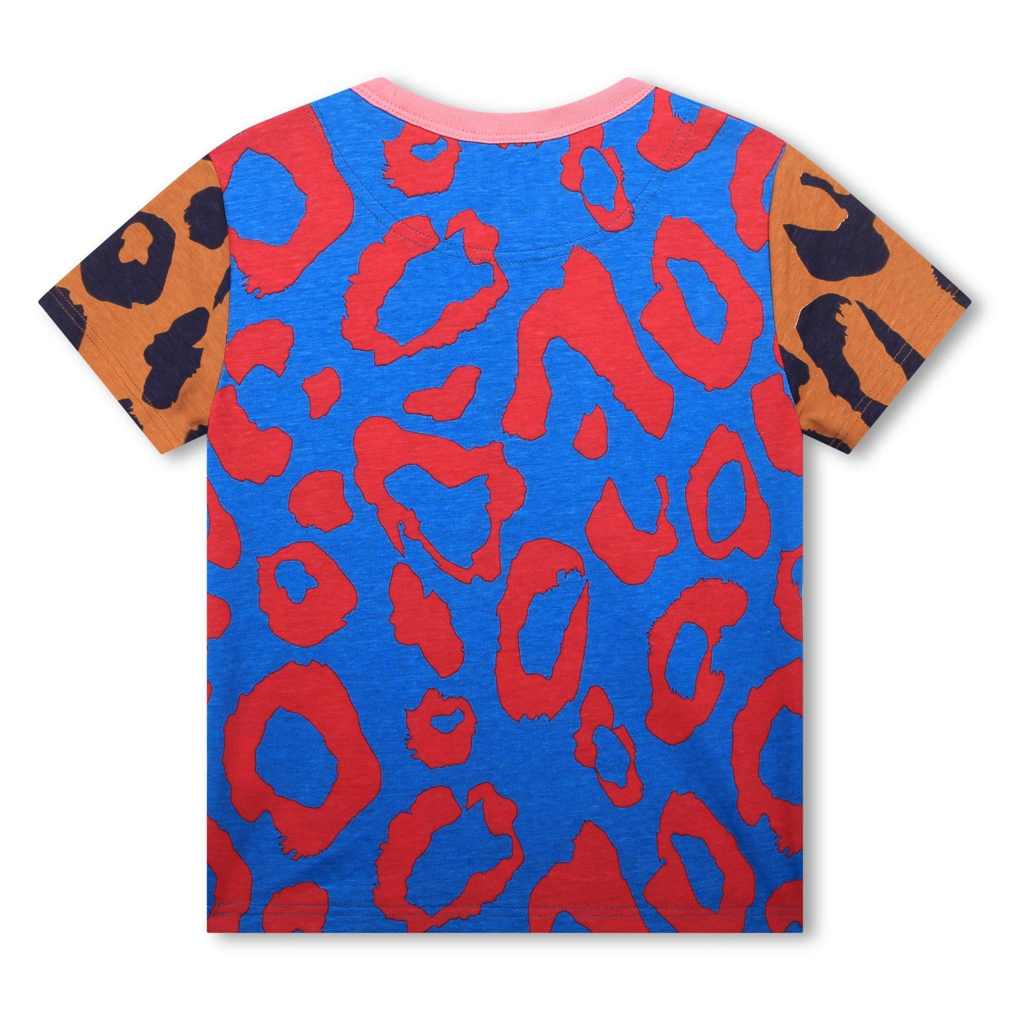 Marc Jacobs Contrast Leopard Print Tee Juniors