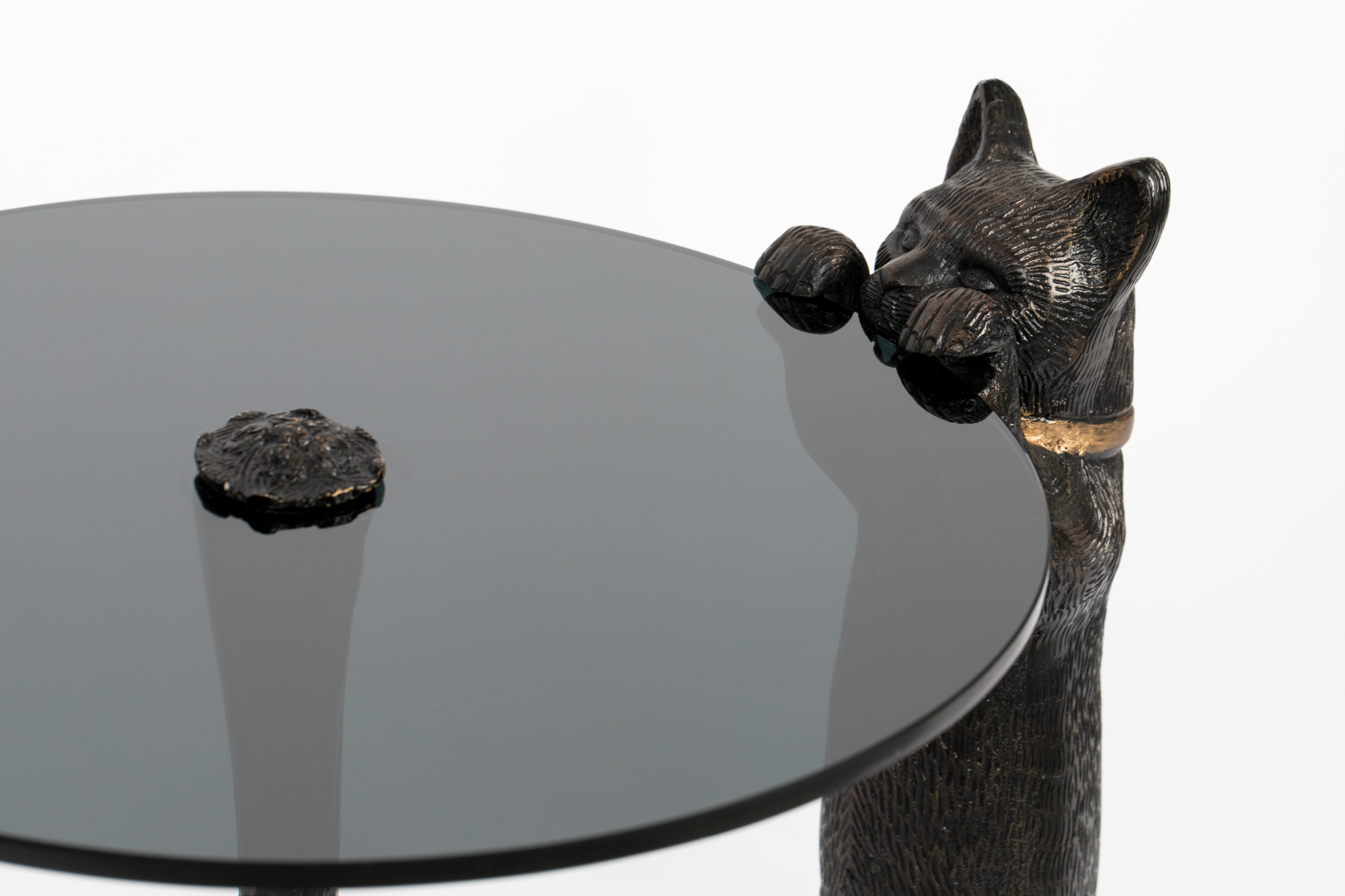 Bold Monkey bijzettafel No Girlfriend No Problem zwart