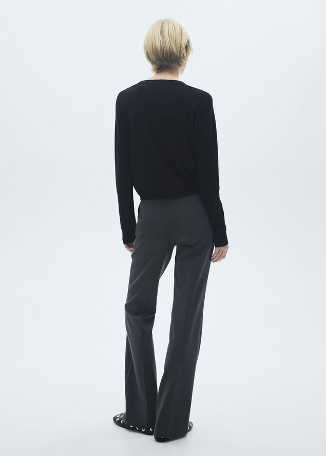 MANGO CARDIGAN. -- LUCCA Black