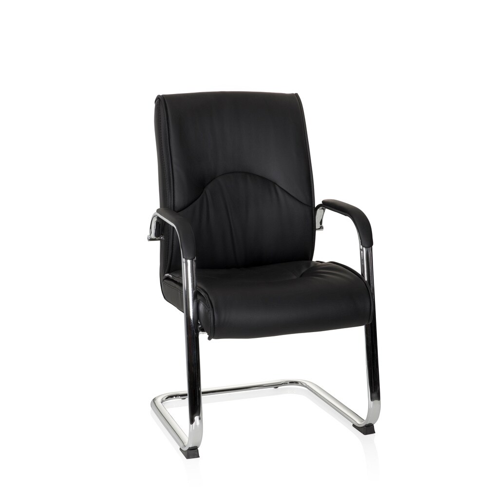 Freischwinger SOVRANO V Kunstleder mit Armlehnen hjh OFFICE