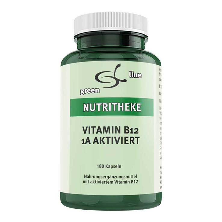 Vitamin B12 1A aktiviert Kapseln, 180 St