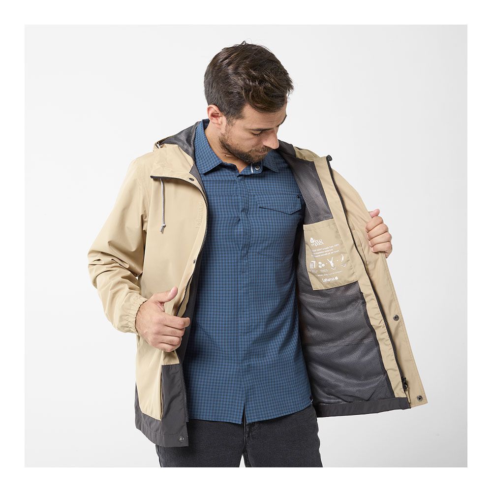 Lafuma ECOLEAF - Veste Homme sesame