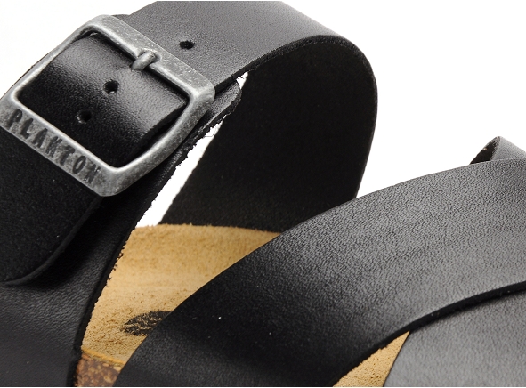Plakton mules et sabots homme bowl noir