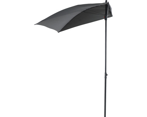 Bart Siena Tuinbalkonparasol, antraciet/grijs, 160 x 10 cm