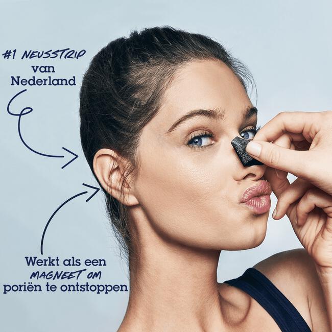 Bioré Diep Reinigende Poriestrips Houtskool 6 stuks