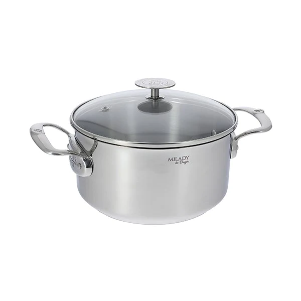 Faitout Milady acier inoxydable 20 cm De Buyer
