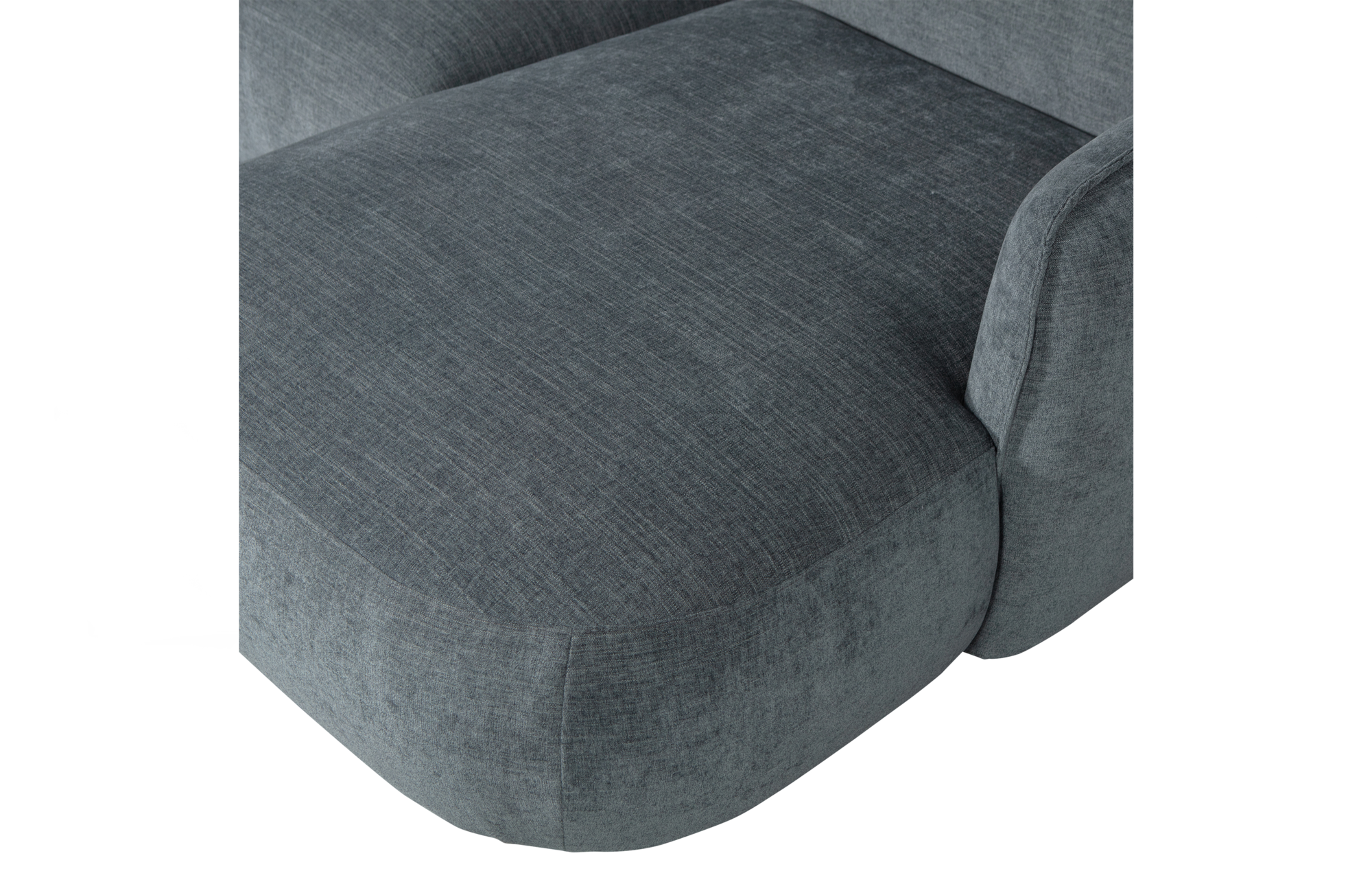 WOOOD Exclusive chaise longue Polly rechts Polly chaise longue rechts - Blauw/Groen