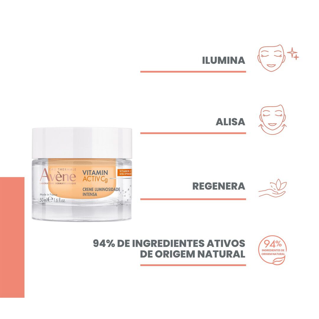 AVENE  Vitamin Activ CG Creme Antienvelhecimento - 50ml