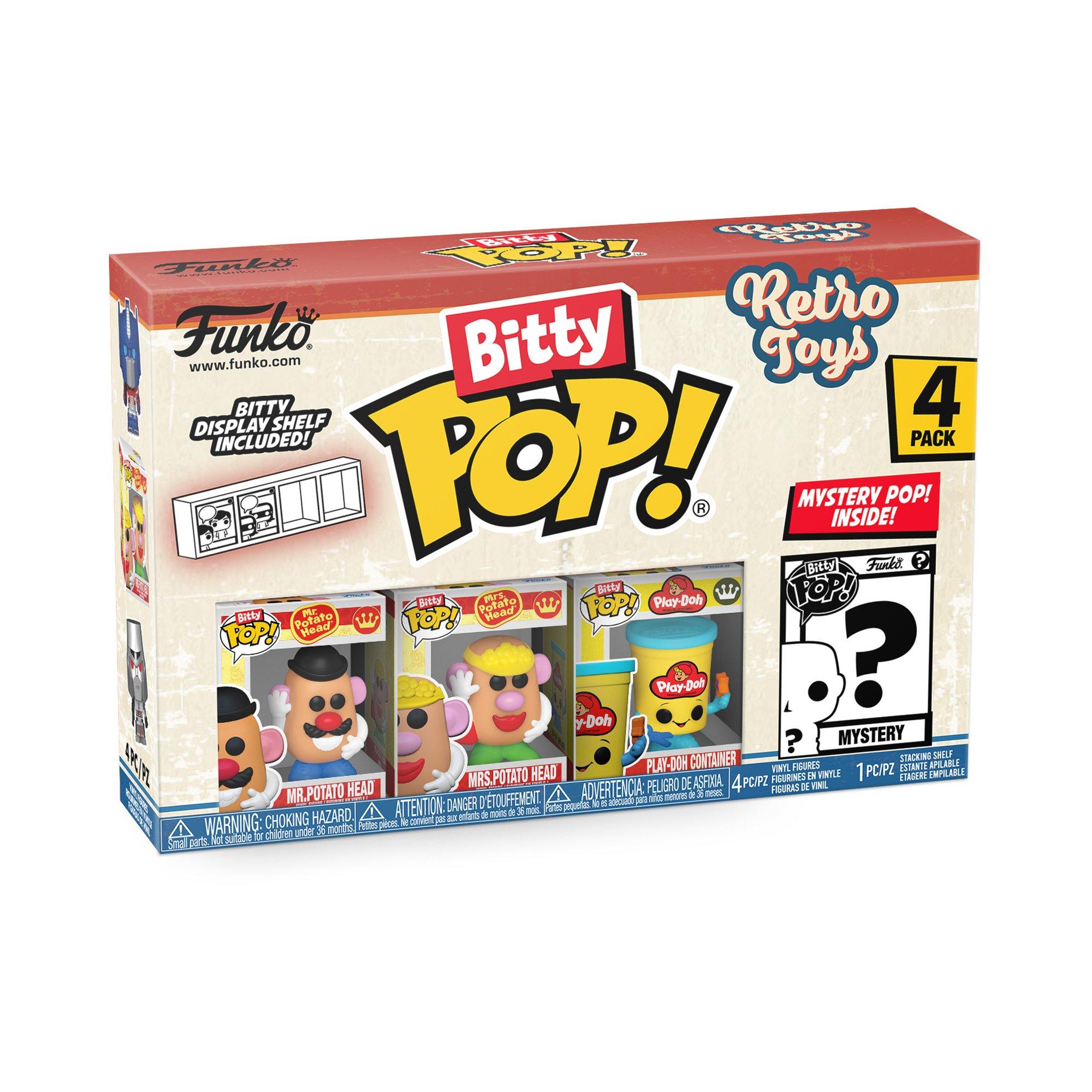 FUNKO GAME Bitty POP: Retro Toys Mr. Potato Head 4PK
