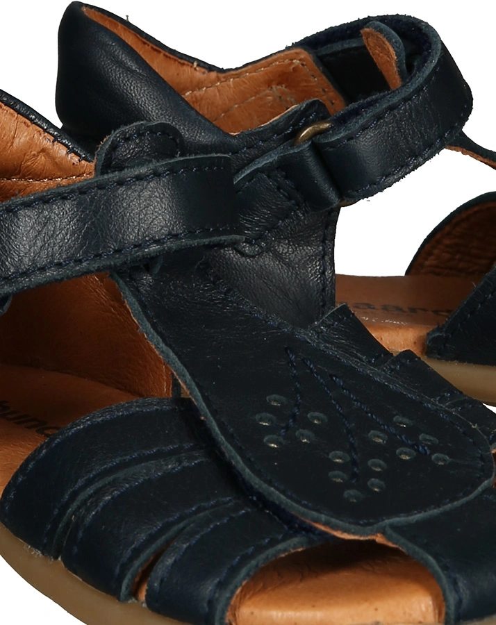 Lauflern-Sandalen CAROL II mit Lochmuster in navy