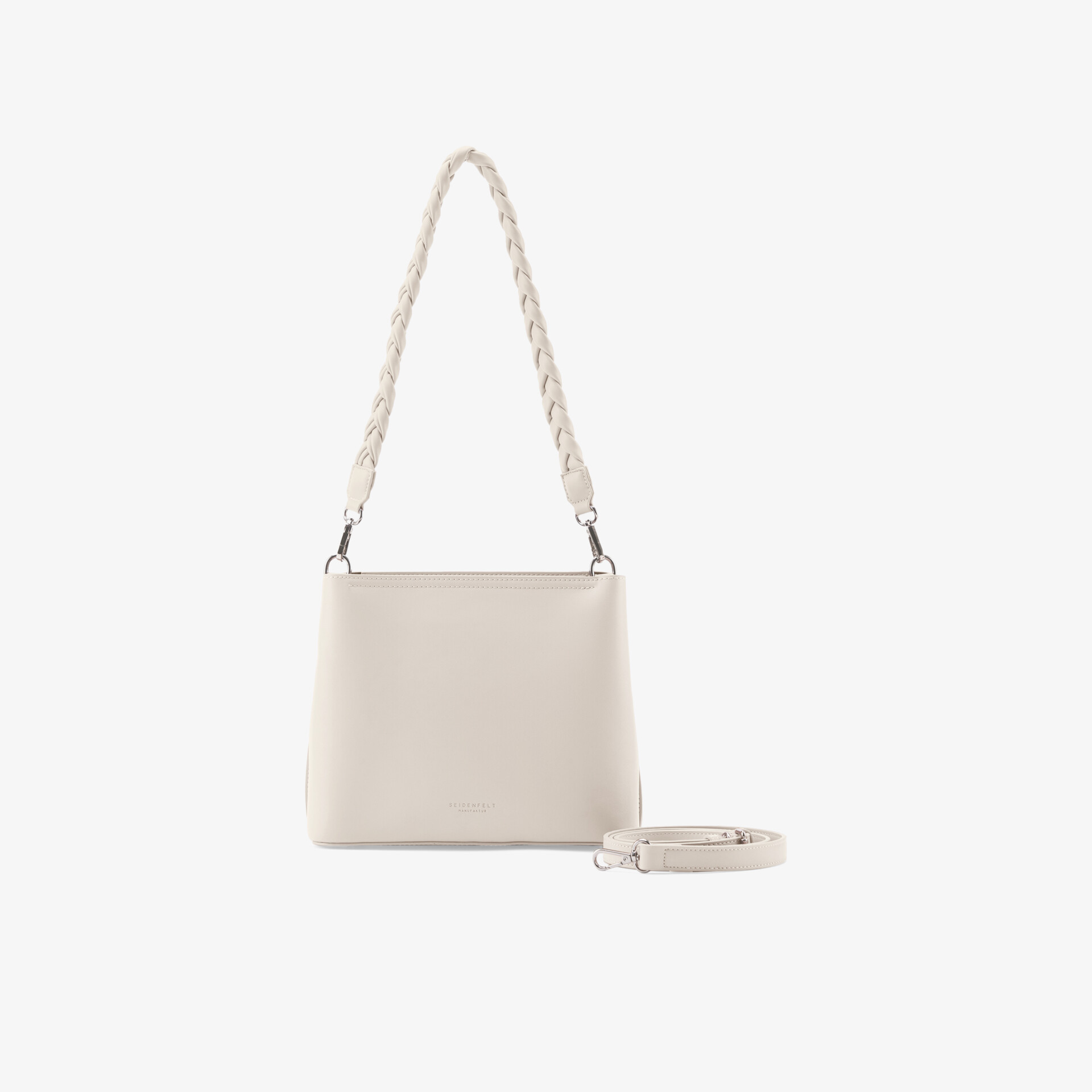 SEIDENFELT Melbu Hobo Damen Umhängetasche beige