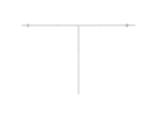 Auventanuel rétractable sur pied 450x350 Jaune/Blanc