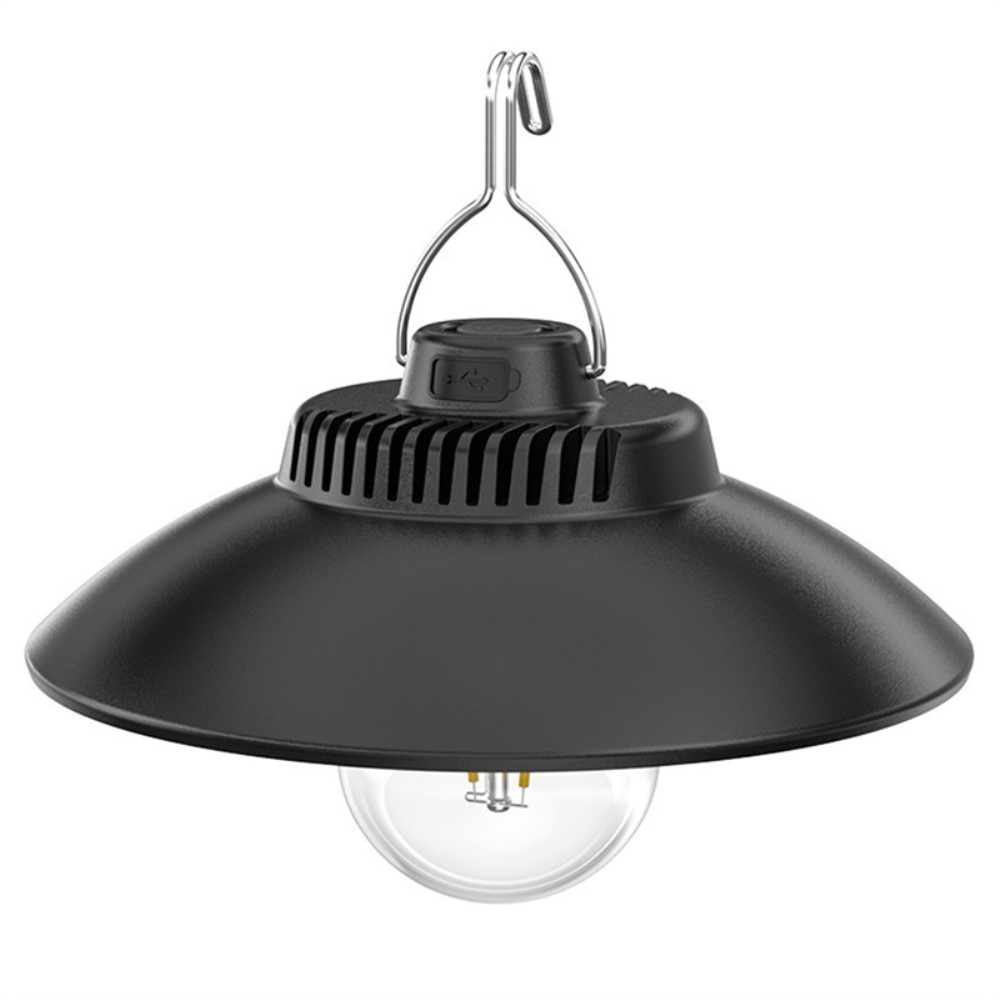 USB Outdoor Hängelampe Camping Laterne Spritzwassergeschützt IP44 - Warmweiss
