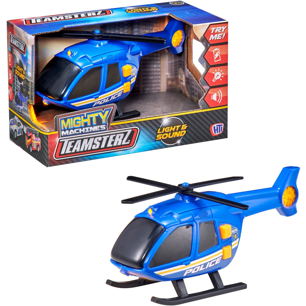 Køb Teamsterz Blå Small L&S Helikopter