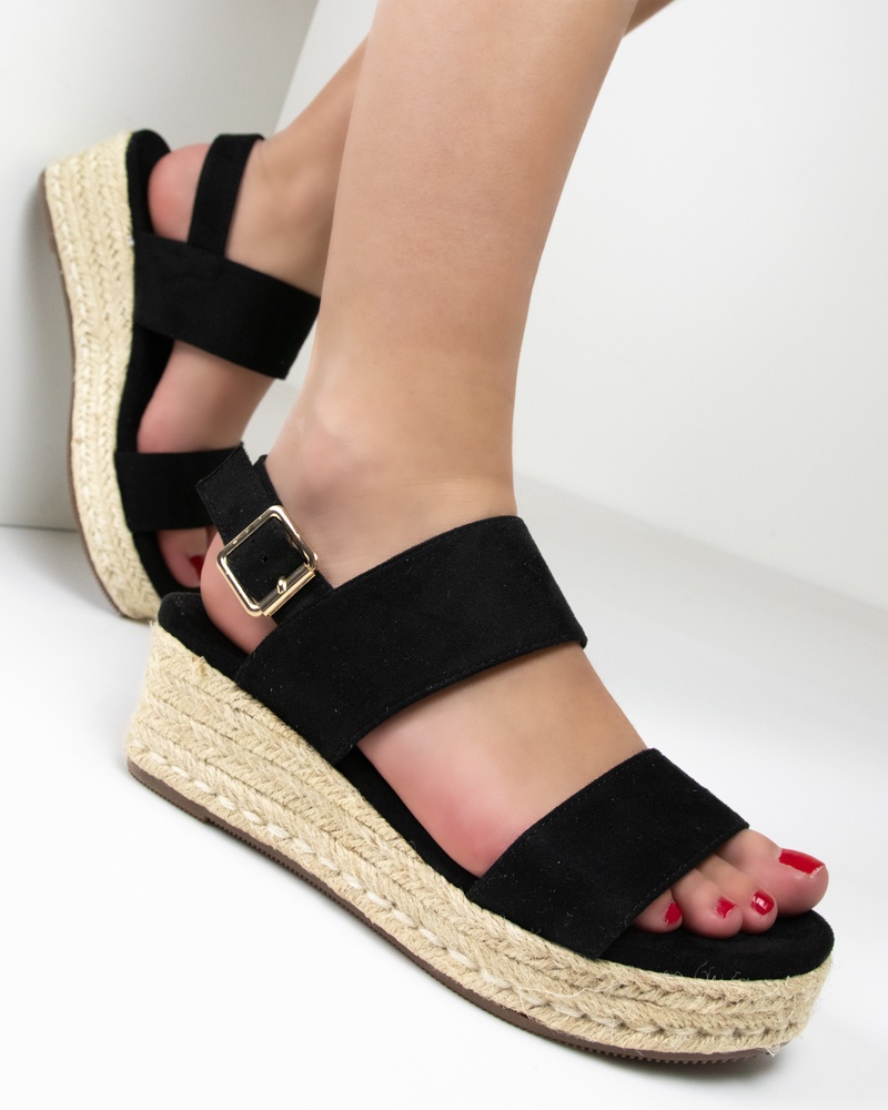Dolcis Sandalen  - zwart