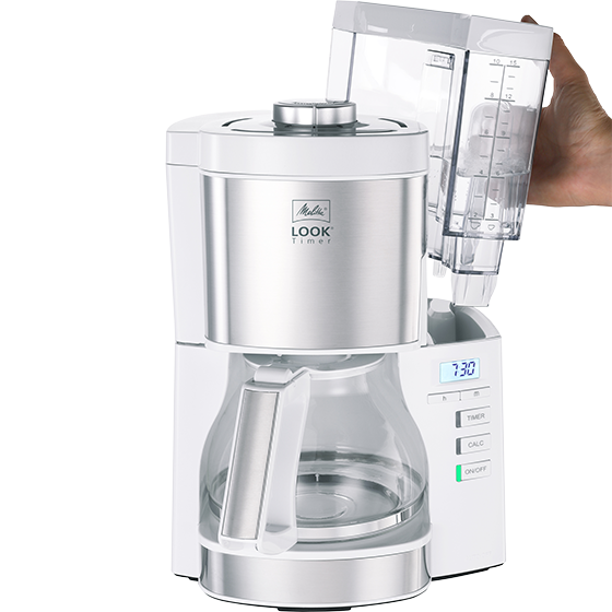 LOOK® Timer|Filterkaffeemaschine Weiß