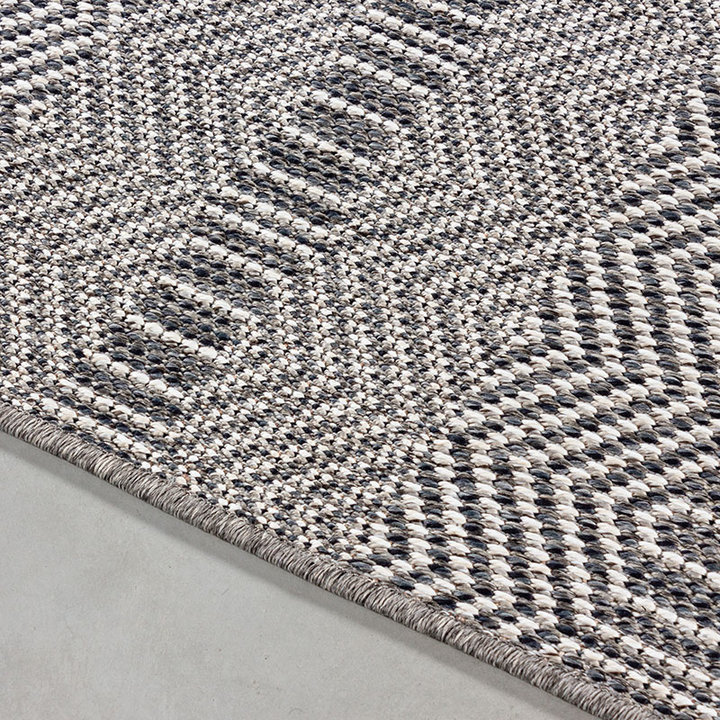 Jute buitenkleed - Aruba Melange Grijs