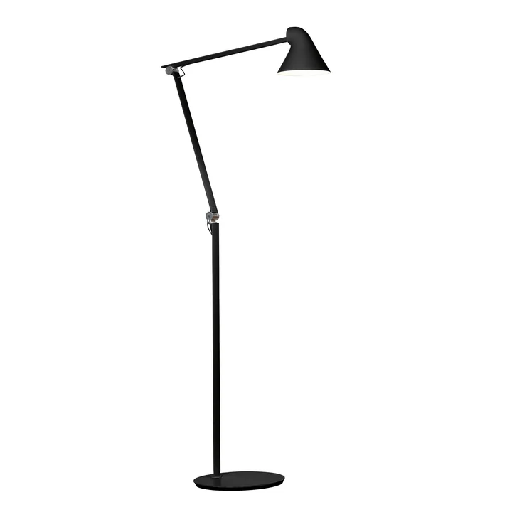 Louis Poulsen - NJP LED Stehleuchte, schwarz
