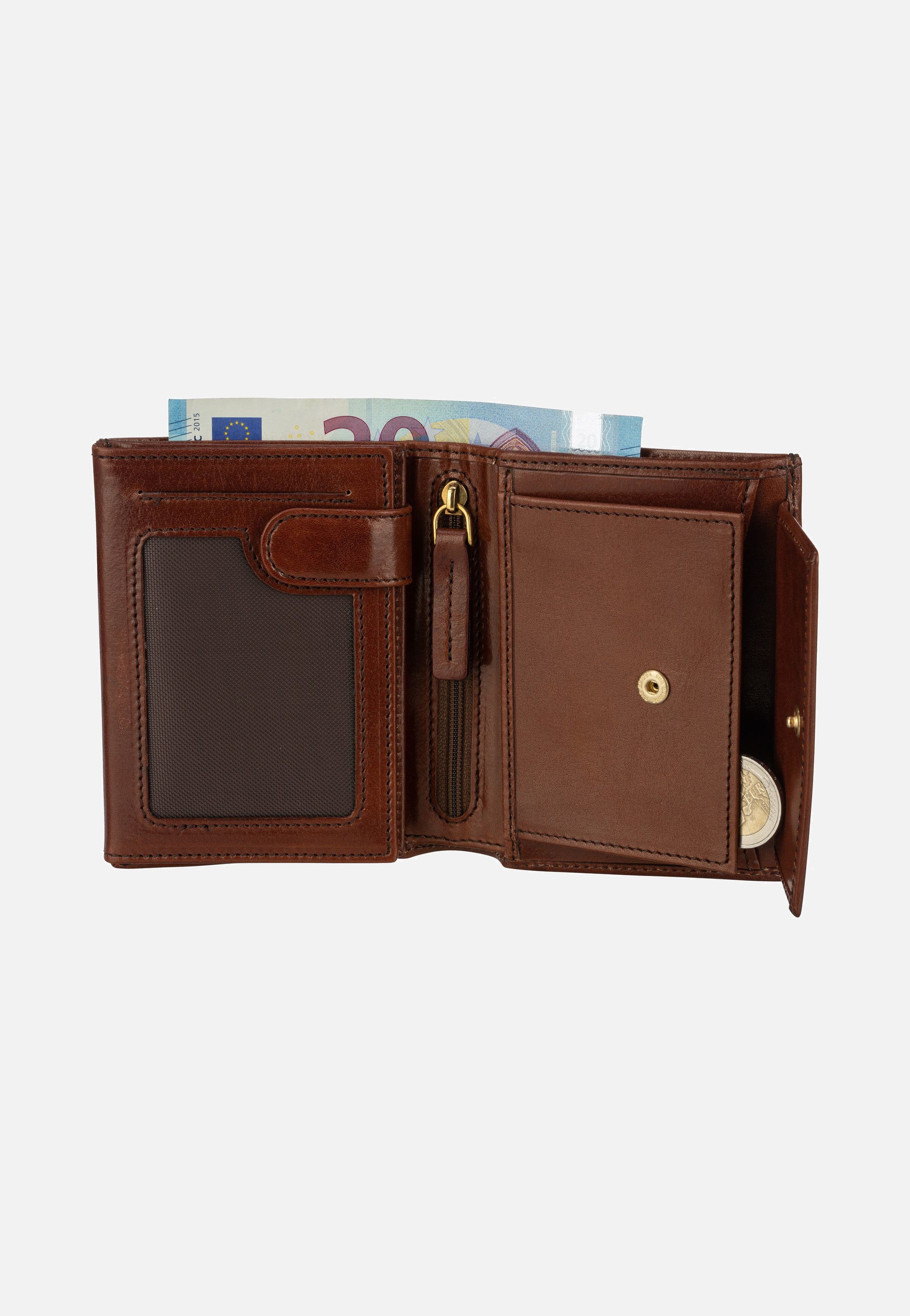 Story Uomo 4800 Marrone/Oro - Portemonnaie